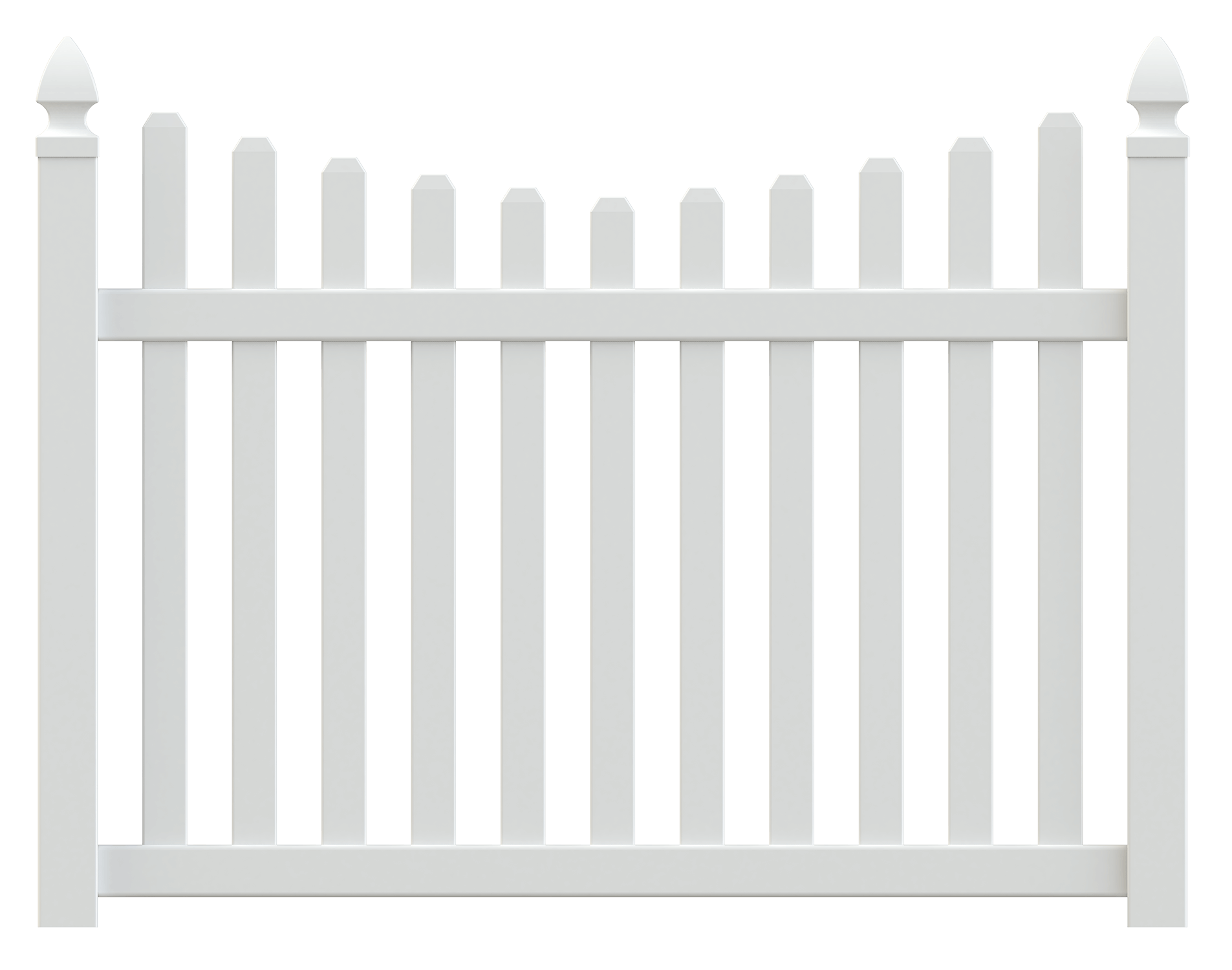 Columbia Vinyl Picket Fence - Superior Plastic Products