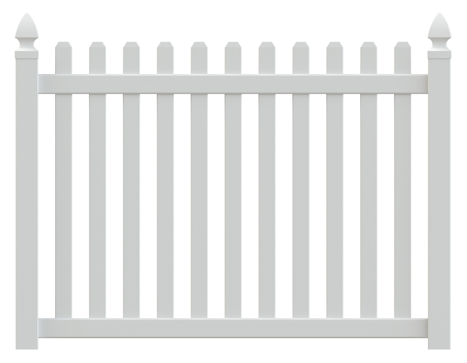 Columbia Vinyl Picket Fence - Superior Plastic Products