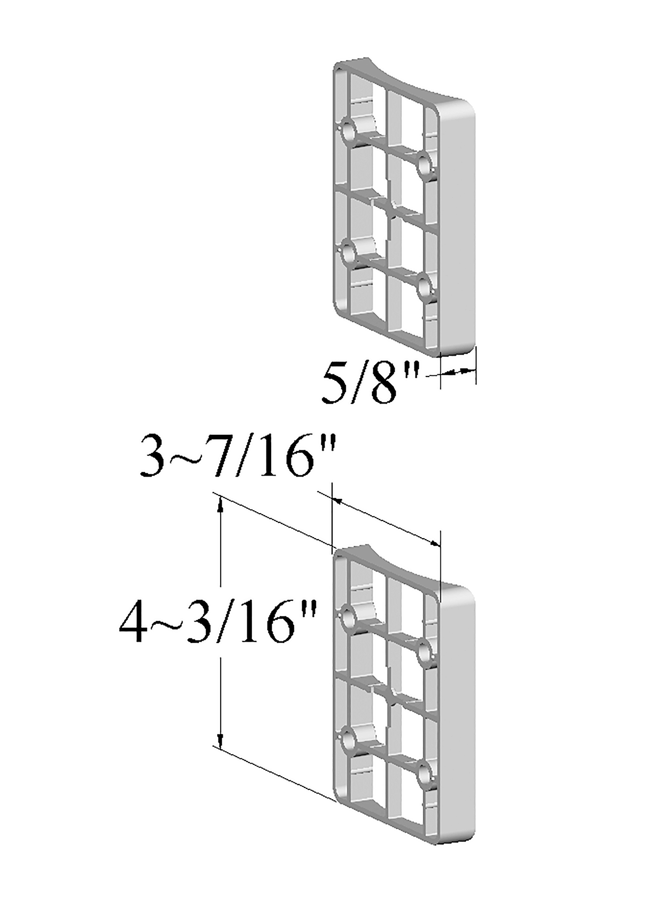 200-new-wedges-200-universal-8-rnd-2-per