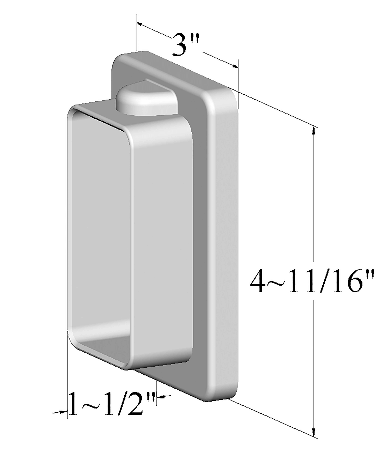3000-bracket-2x4-level