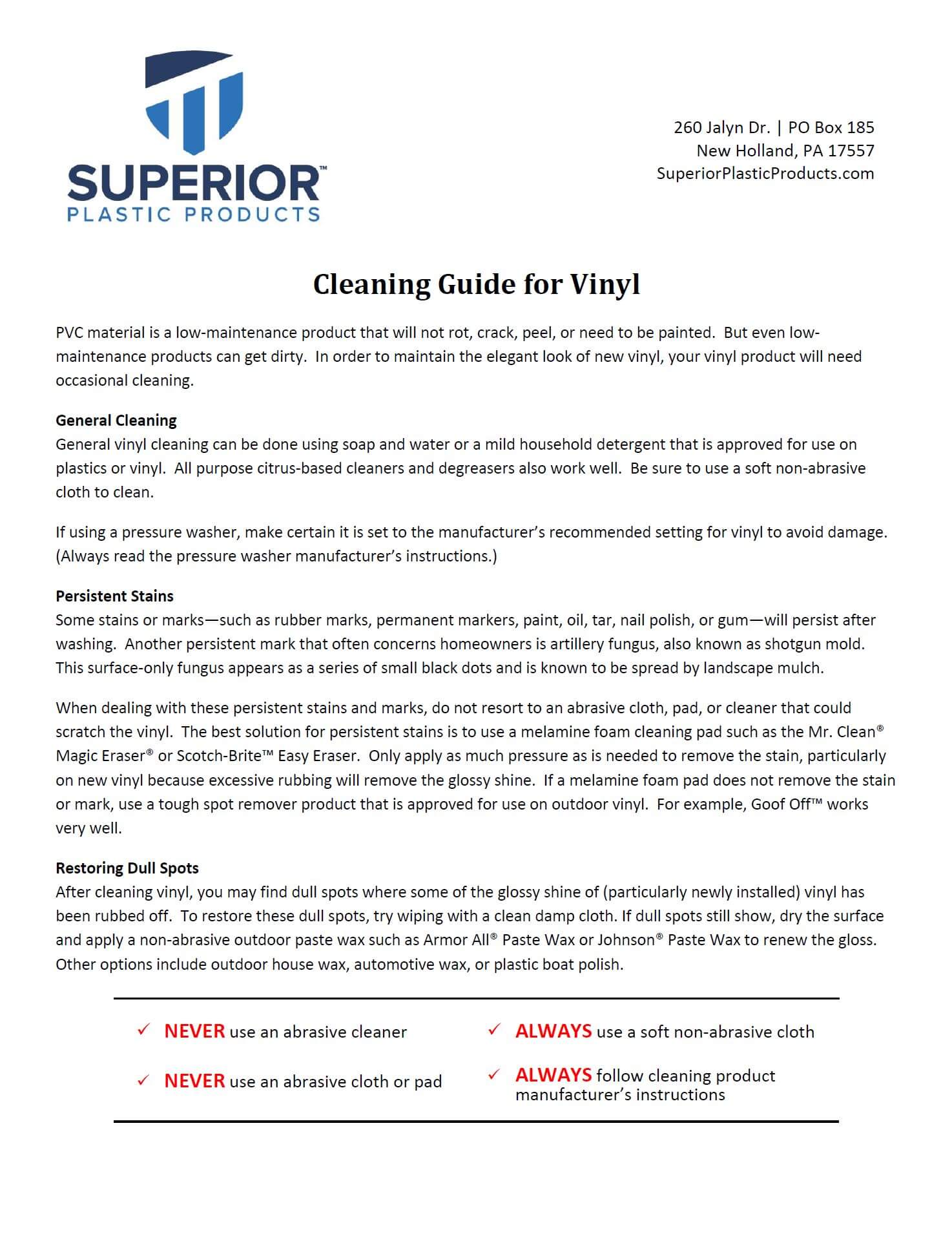 2021-spp-cleaning-guides